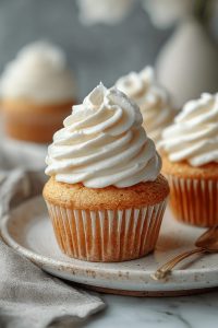 Easy Vanilla Cupcakes