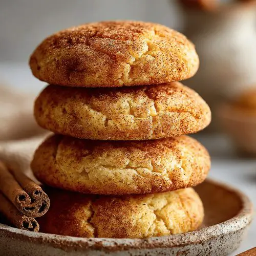 Eggnog Snickerdoodles Recipe