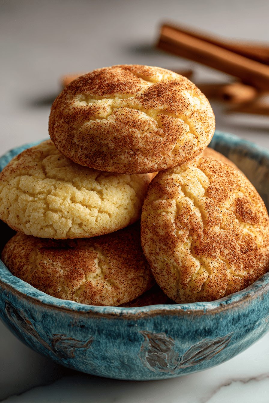 Eggnog Snickerdoodles Recipe