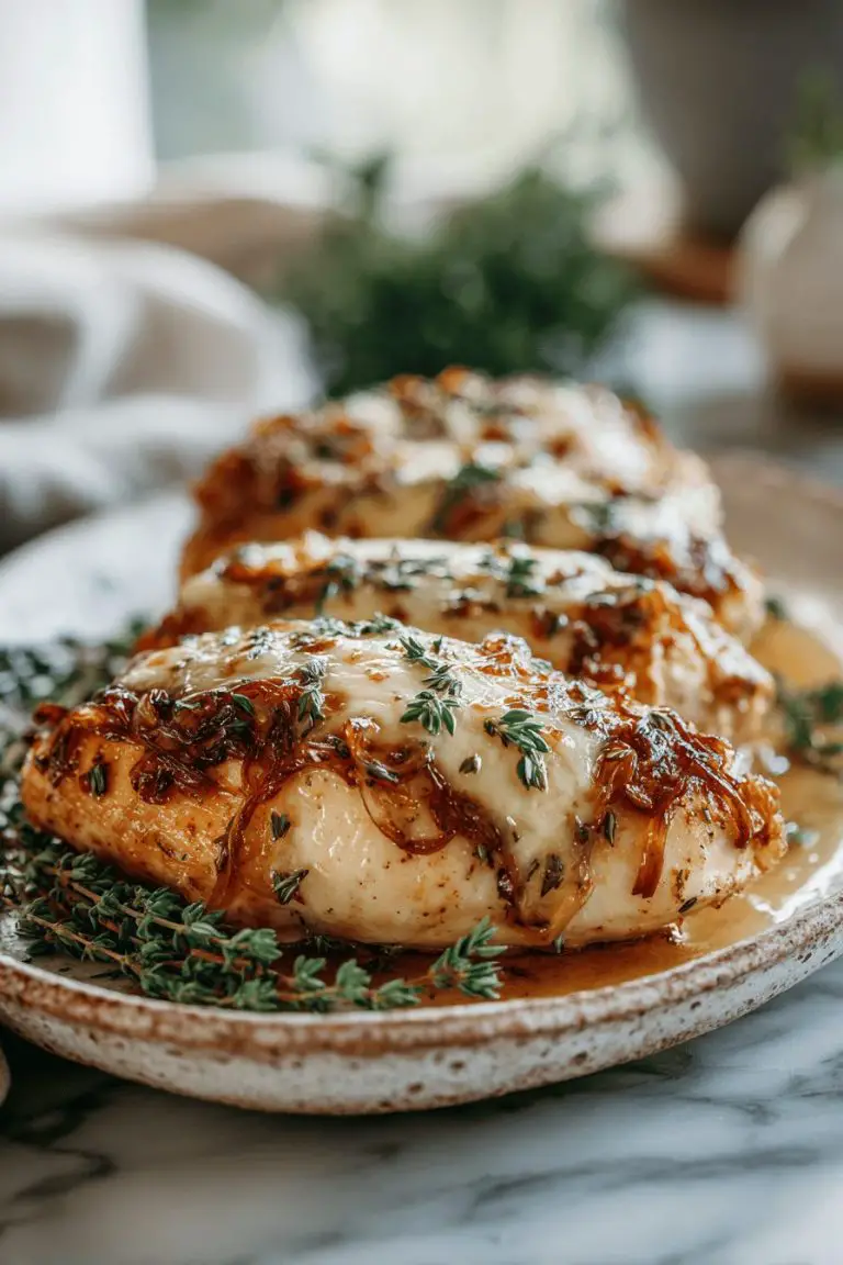 French Onion Chicken Delight