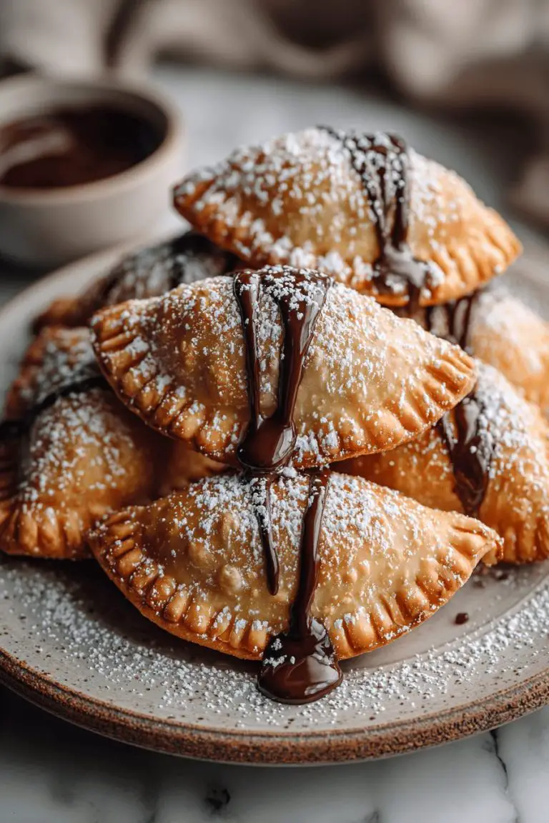 Fried Nutella Dumplings Recipe