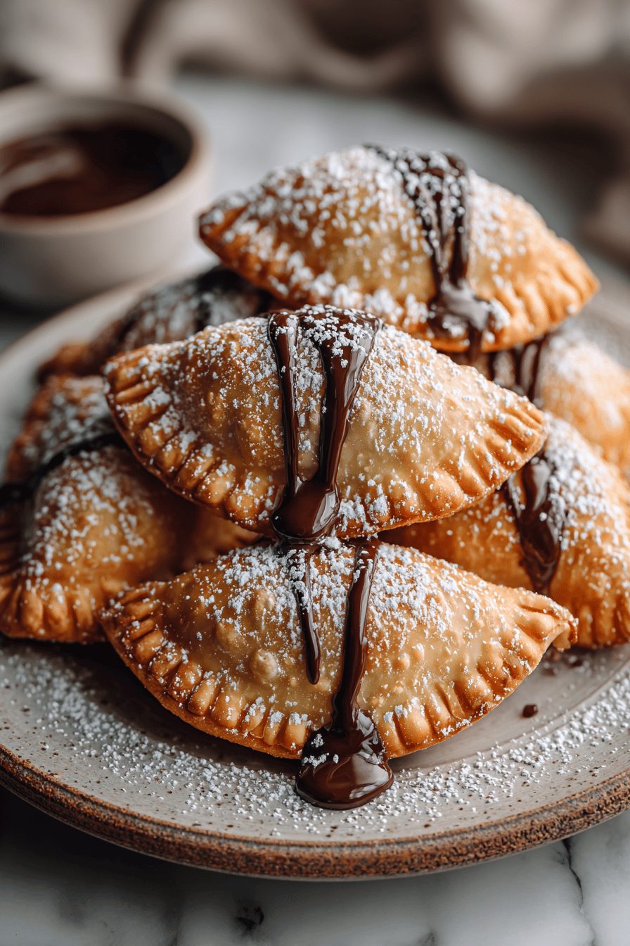 Fried Nutella Dumplings Recipe