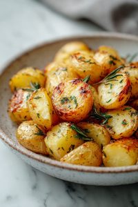 Garlic Skillet Potatoes Recipe