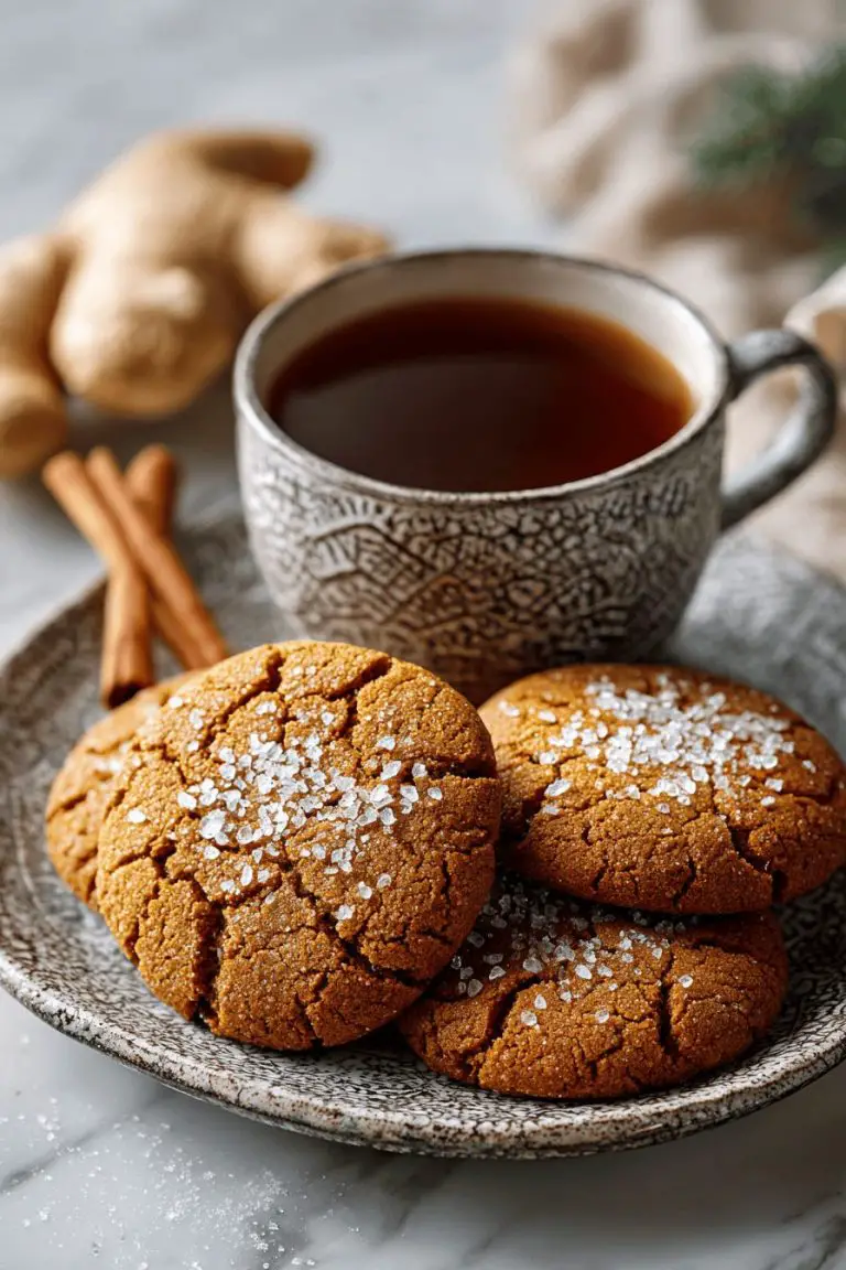 Giant Ginger Cookies Recipe