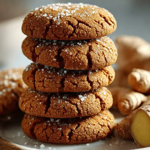 Giant Ginger Cookies Recipe