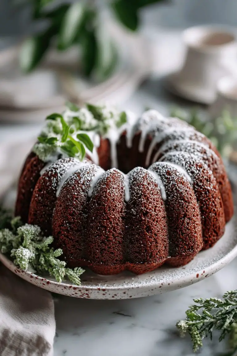 Gingerbread Bundt Cake Recipe