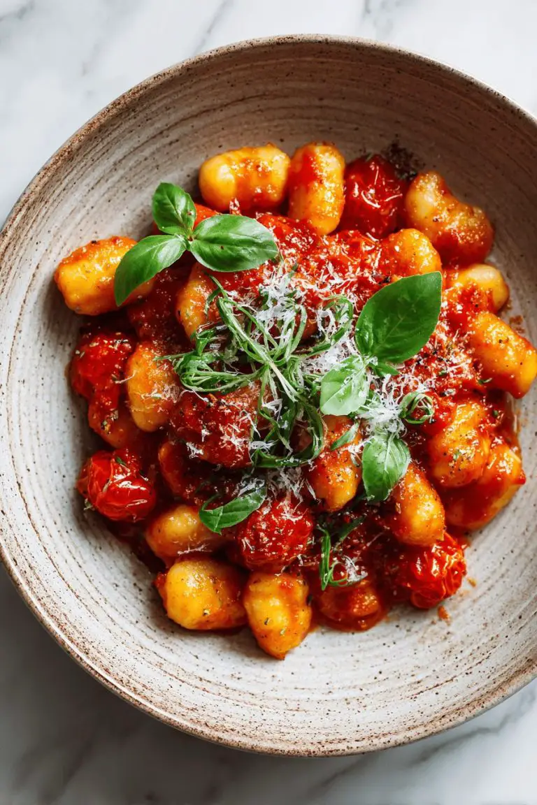 Gnocchi with Tomato Sauce Recipe