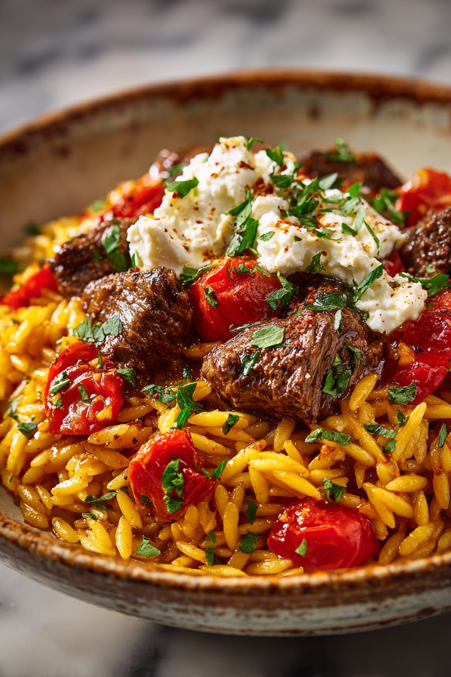Greek Giouvetsi with Orzo Recipe