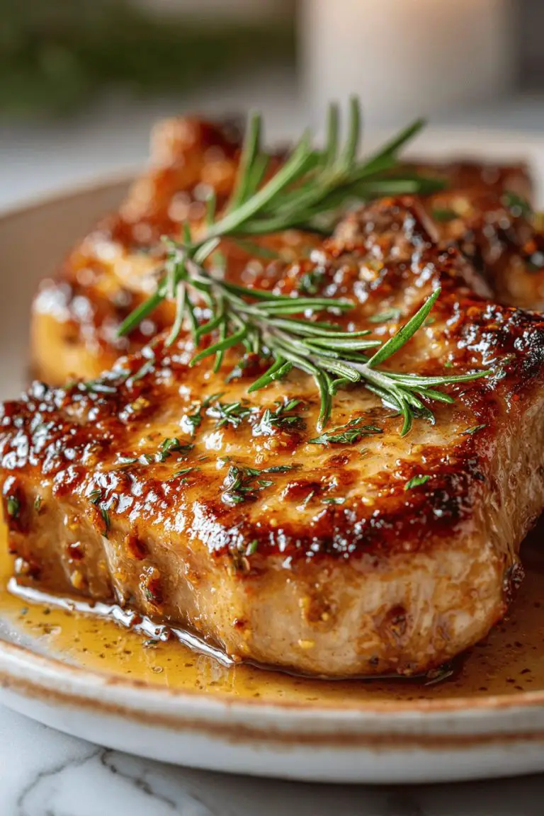 Honey Mustard Pork Chops