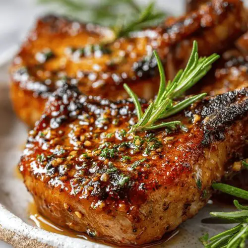 Honey Mustard Pork Chops