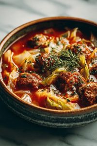 Italian Sausage and Cabbage Stew Recipe