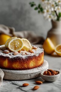 Lemon Almond Flourless Cake Recipe