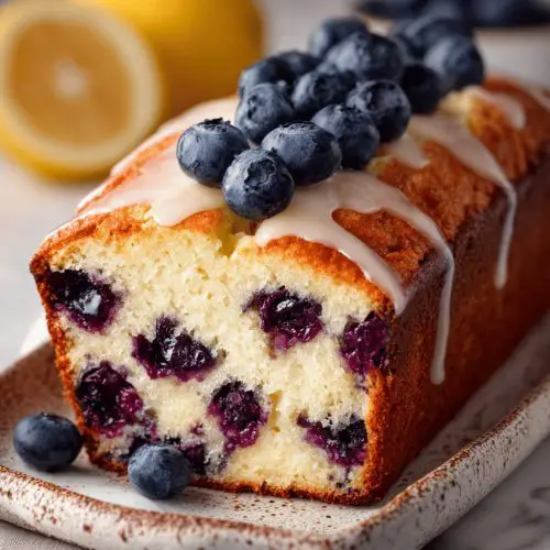 Lemon Blueberry Bread Delight