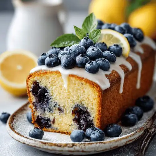 Lemon Blueberry Breakfast Cake Recipes
