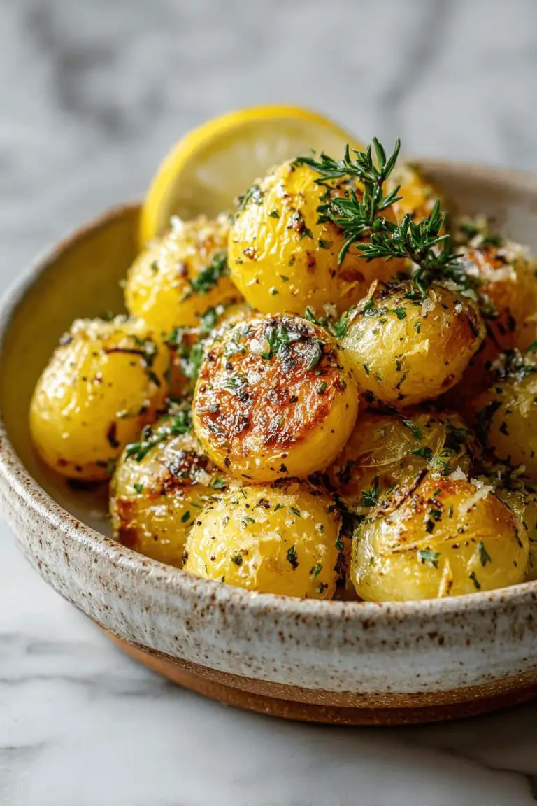 Lemon Butter Roasted Potatoes