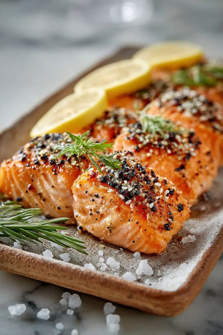 Lemon Pepper Salmon Delight