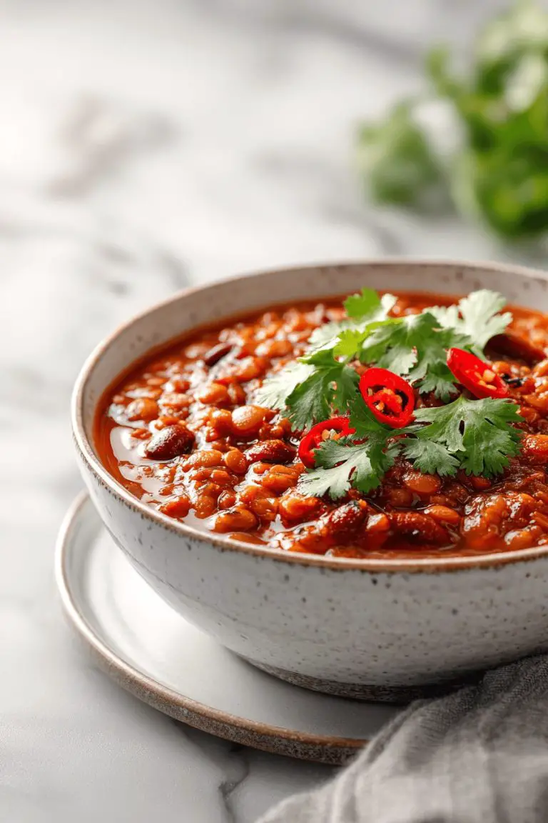 Lentil Chili for Every Occasion