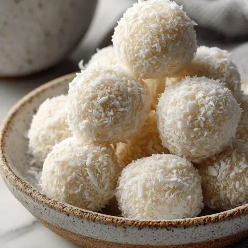 Lime Coconut Snowballs