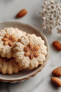 Marzipan Shortbread Cookies Recipe