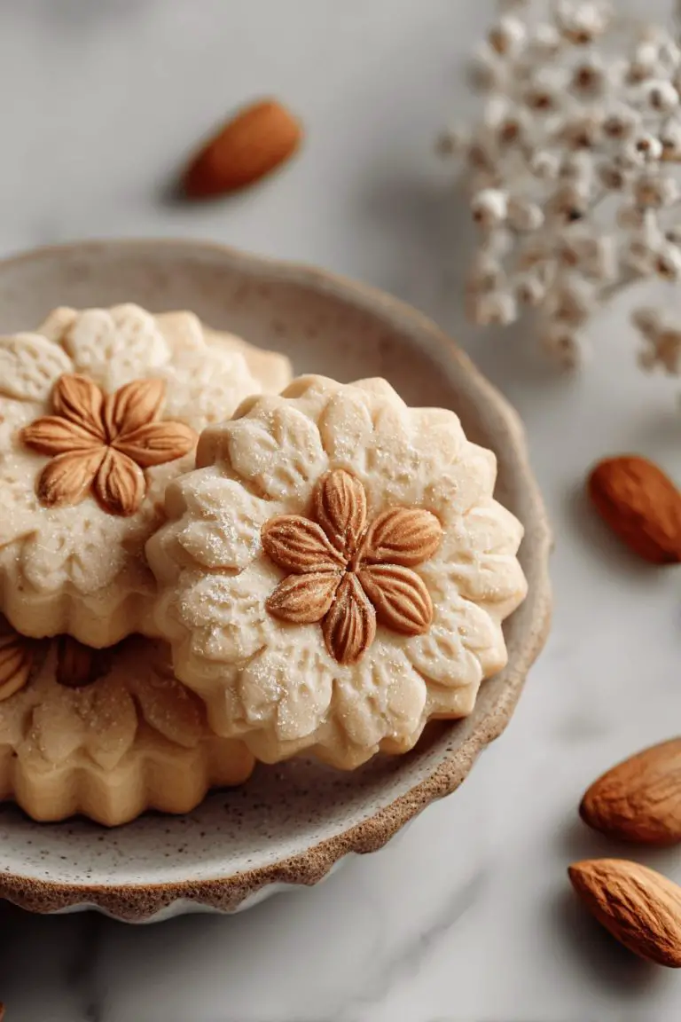 Marzipan Shortbread Cookies Recipe