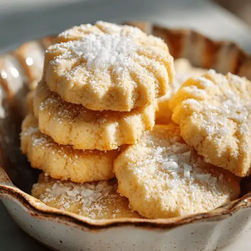 Marzipan Shortbread Cookies Recipe