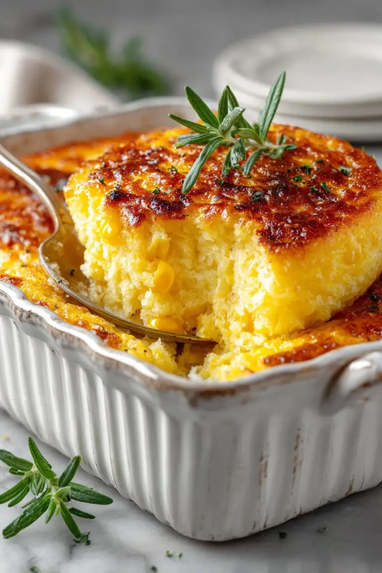 Nantucket Style Corn Pudding Recipe