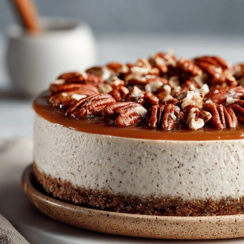 No-Bake Pecan Pie Cheesecake