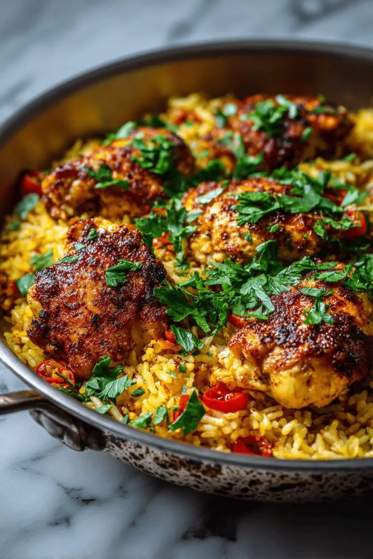One-Pan Chicken and Rice Recipe