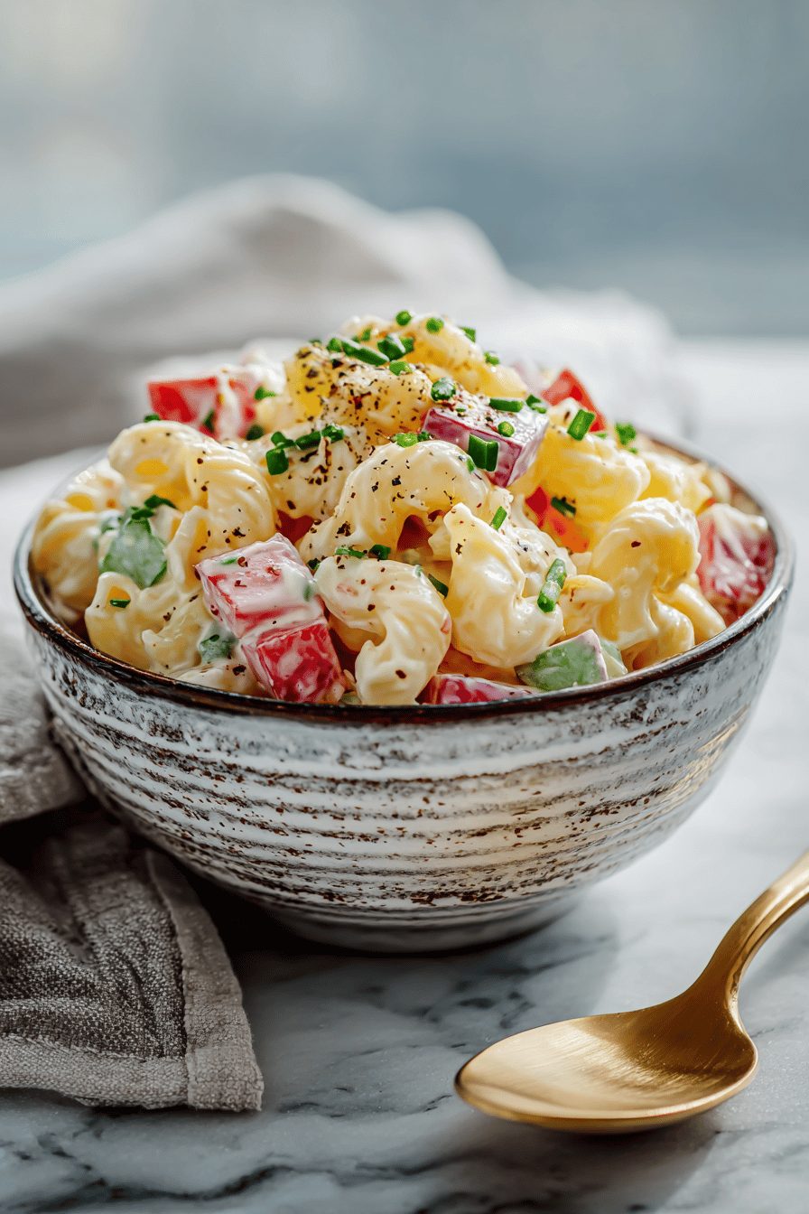 Ono Hawaiian Macaroni Salad Recipe