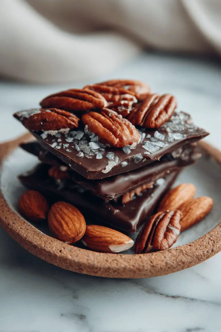 Pecan Almond Chocolate Toffee Treats