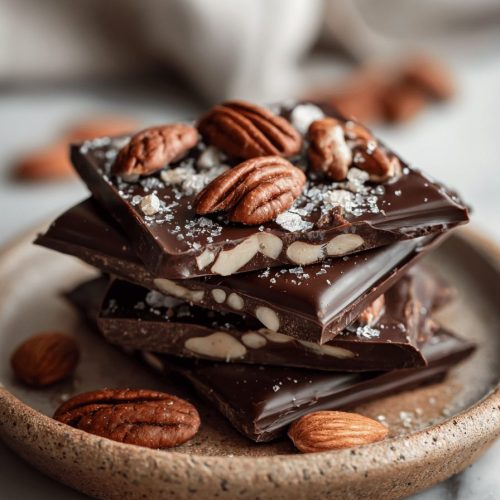 Pecan Almond Chocolate Toffee Treats