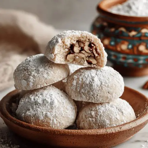 Pecan Snow Cookies Recipe