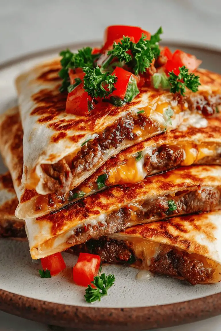 Philly Steak Quesadillas Made Easy