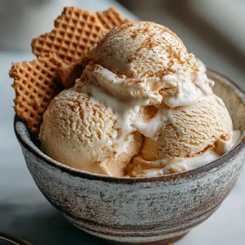 Pumpkin Gingersnap Ice Cream Recipe