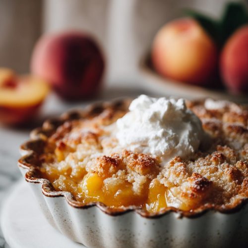 Quick Peach Cobbler Recipe