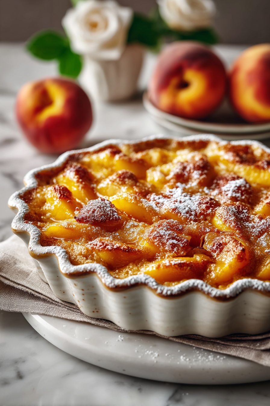 Quick Peach Cobbler Recipe