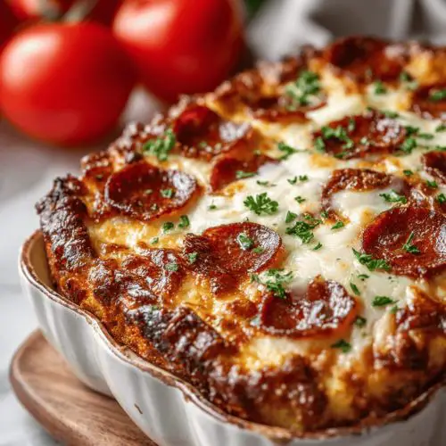 Ranch Pizza Casserole Recipe