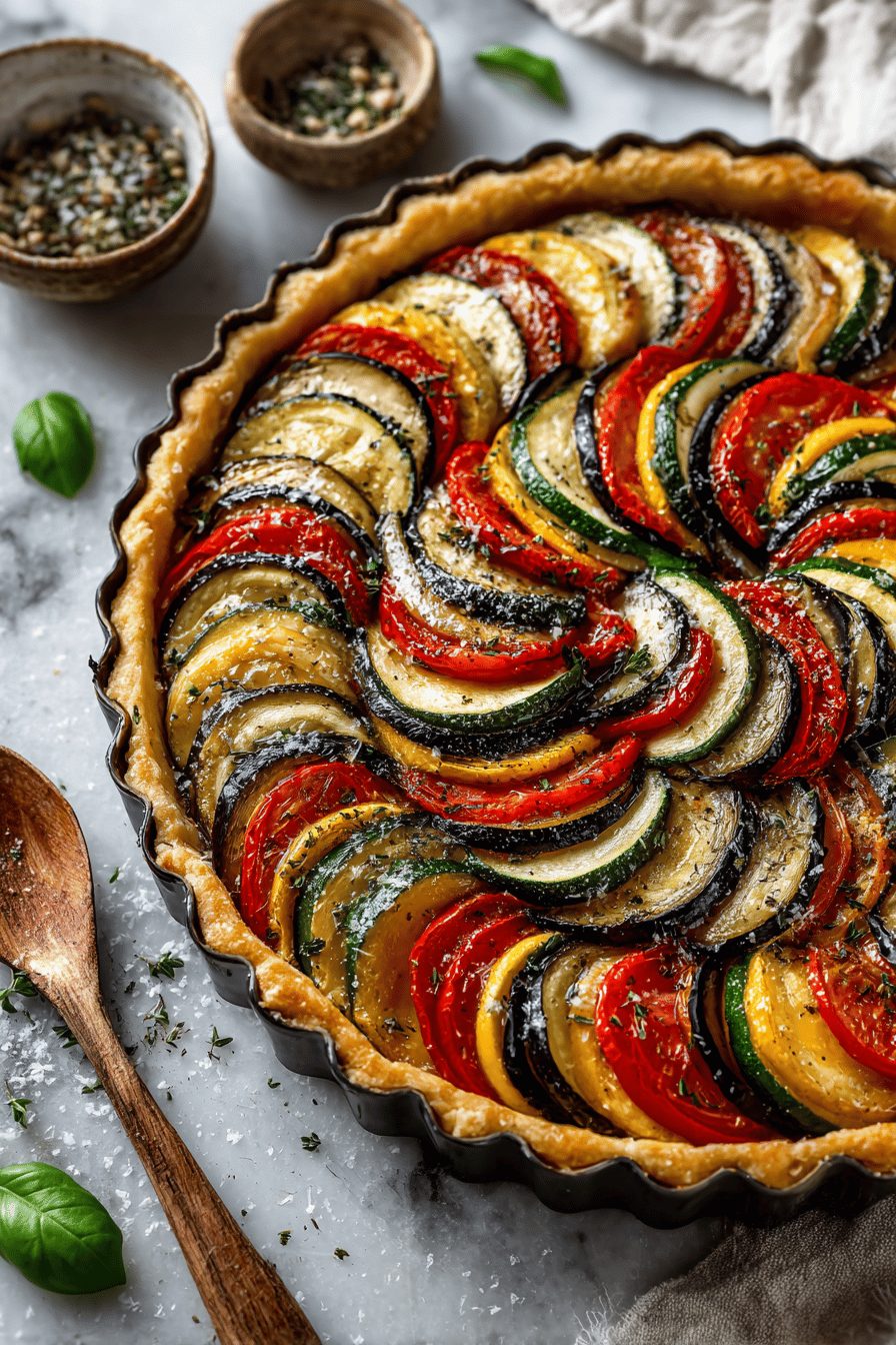 Ratatouille Tart Recipe Delight