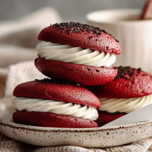 Red Velvet Whoopie Pies Recipe
