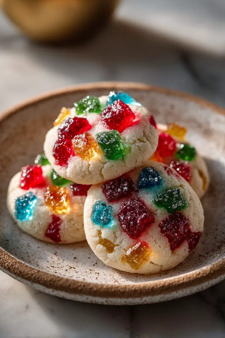 Retro Christmas Gumdrop Cookies Recipe