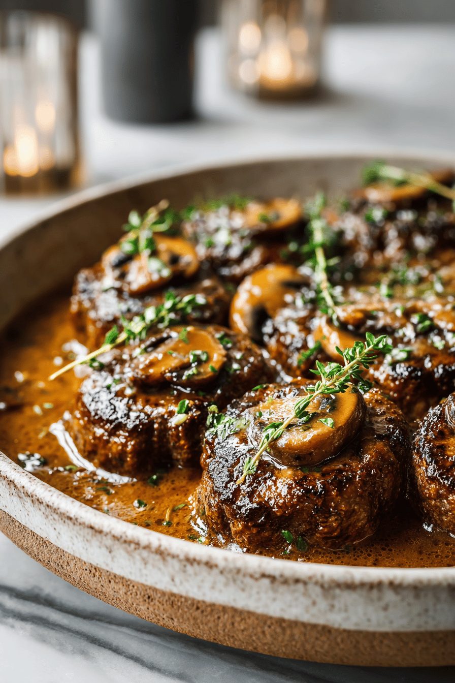 Salisbury Steak with Gravy Recipe