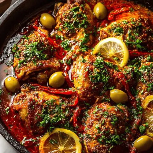 Sicilian Skillet Chicken Recipe
