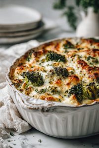 Skinny Chicken and Broccoli Casserole Recipe