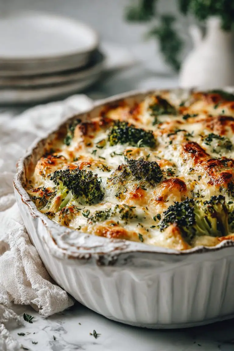 Skinny Chicken and Broccoli Casserole Recipe