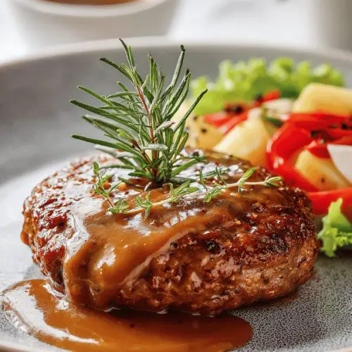 Smothered Hamburger Steak Delight