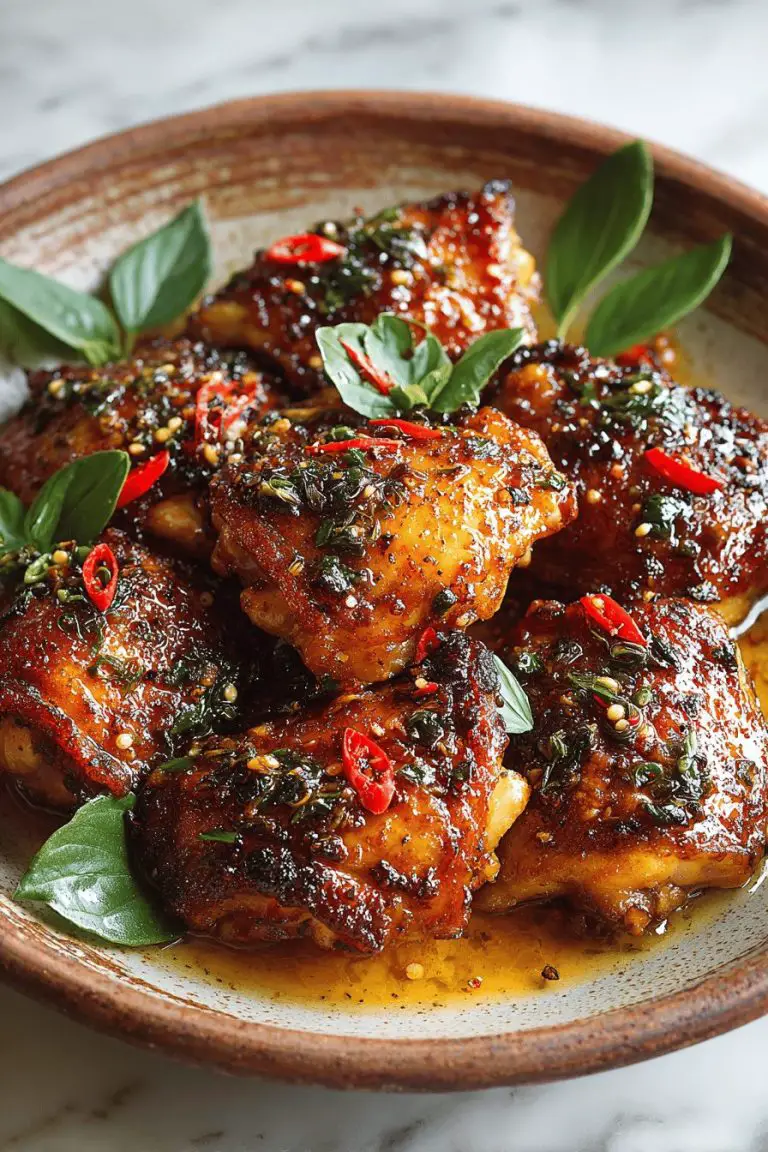 Spicy Orange Chicken Thighs Recipe