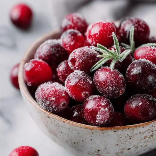 Sugared Cranberries Recipe