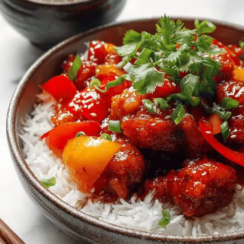 Sweet and Sour Chicken Made Easy
