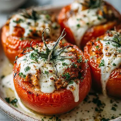 Taco Stuffed Tomatoes Recipe