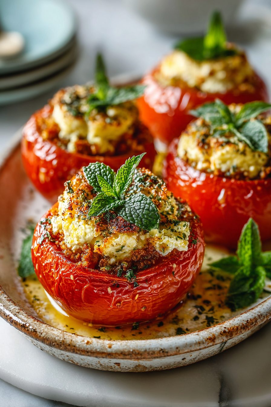 Taco Stuffed Tomatoes Recipe
